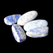 Lapis Lazuli small stones 11-12g in sunlight