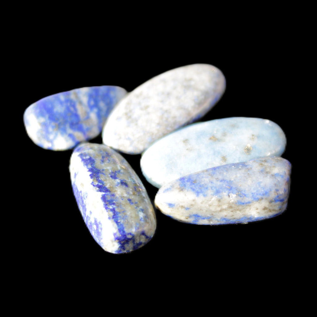 Lapis Lazuli small stones 11-12g in sunlight