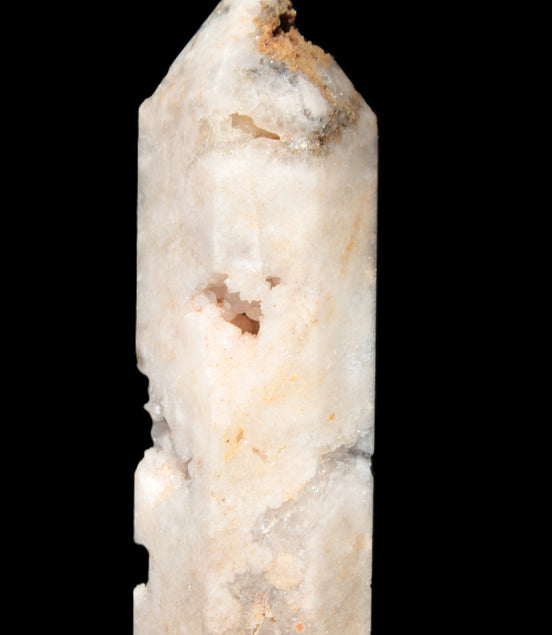 Rose Quartz geode obelisk 136*38*39mm 326g Rocks and Things Store