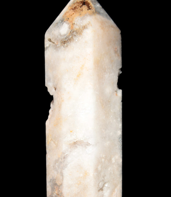 Rose Quartz geode obelisk 136*38*39mm 326g Rocks and Things Store