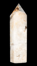 Rose Quartz geode obelisk 136*38*39mm 326g Rocks and Things Store