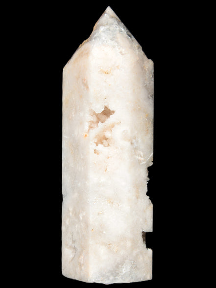 Rose Quartz geode obelisk 136*38*39mm 326g Rocks and Things Store
