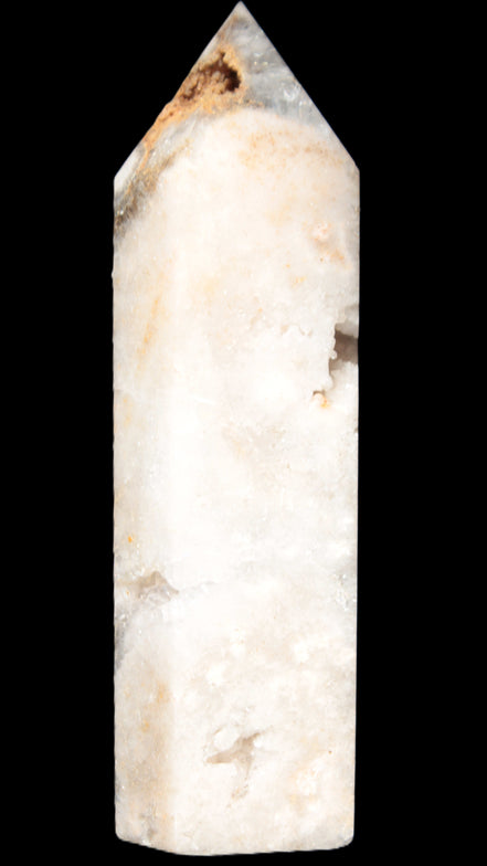 Rose Quartz geode obelisk 136*38*39mm 326g Rocks and Things Store