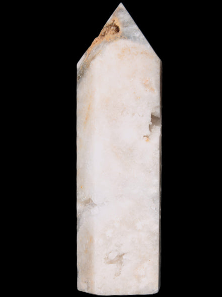 Rose Quartz geode obelisk 136*38*39mm 326g Rocks and Things Store