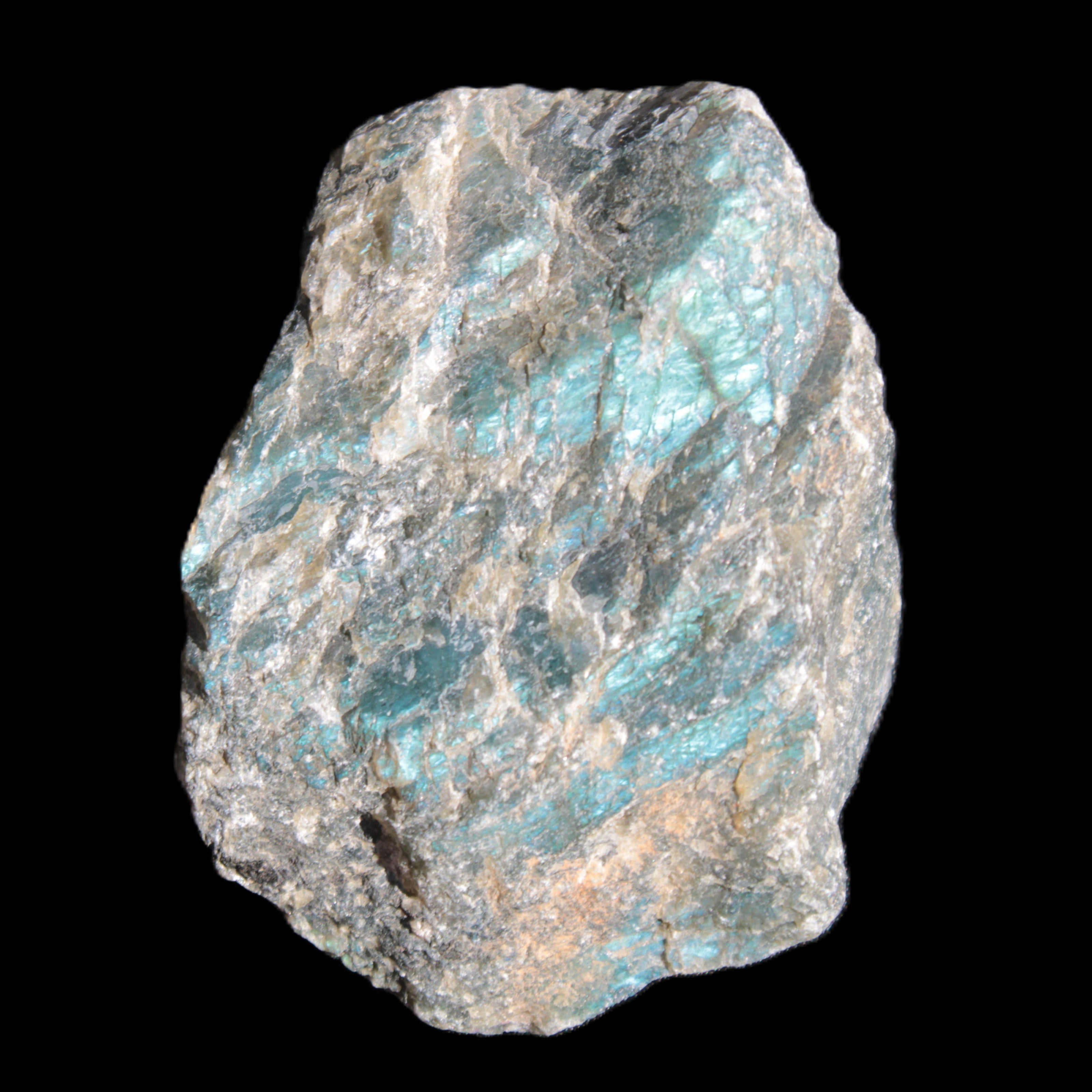 Natural Labradorite stone 66*24*26mm 118g Rocks and Things Store