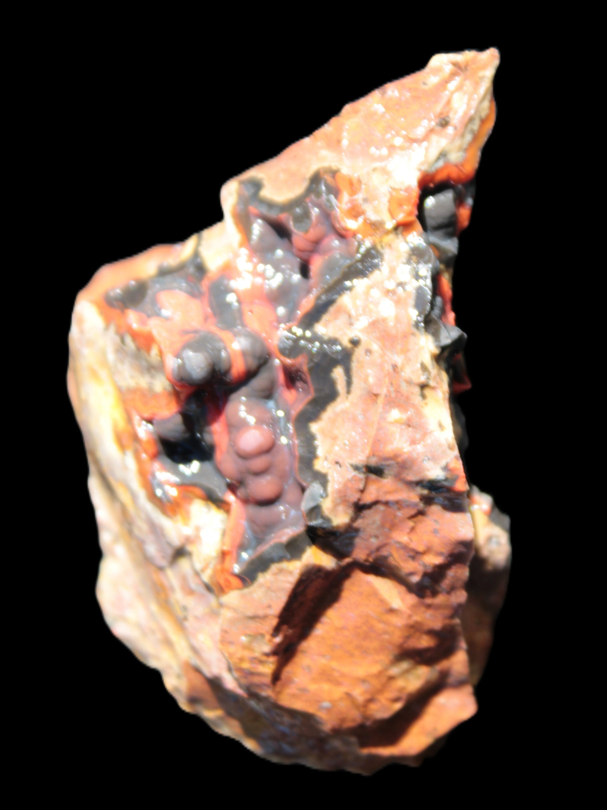 Warring States Carnelian Agate geode 53*50*29mm 90g Rocks and Things Store