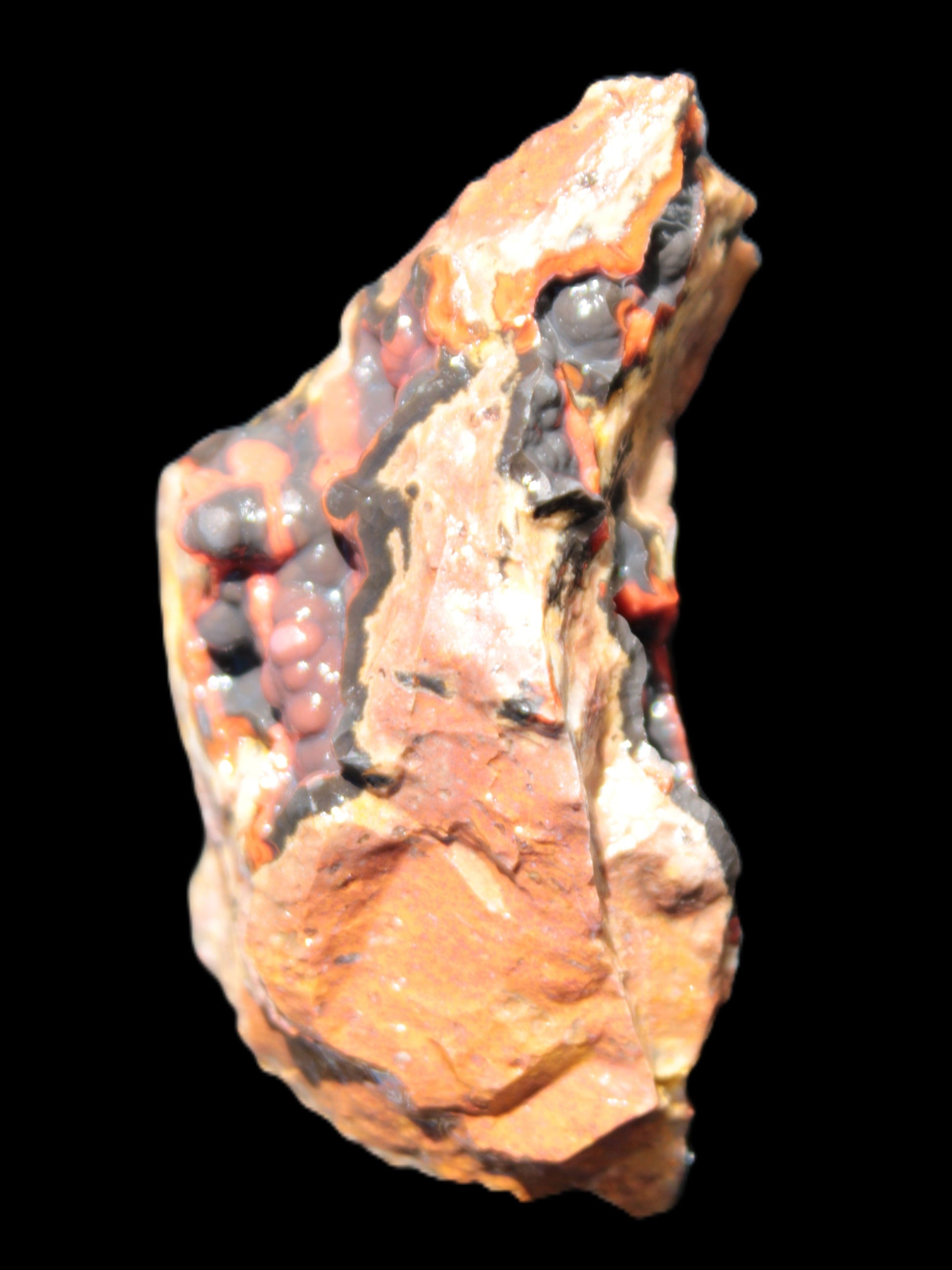 Warring States Carnelian Agate geode 53*50*29mm 90g Rocks and Things Store