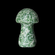 Moss Agate mushroom 35*21*21mm 22g in sunlight - Rocks and Things Store