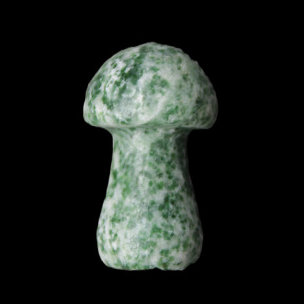 Moss Agate mushroom 35*21*21mm 22g in sunlight - Rocks and Things Store