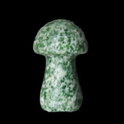 Moss Agate mushroom 35*21*21mm 22g in sunlight - Rocks and Things Store