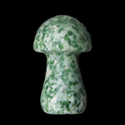 Moss Agate mushroom 35*21*21mm 22g in sunlight - Rocks and Things Store