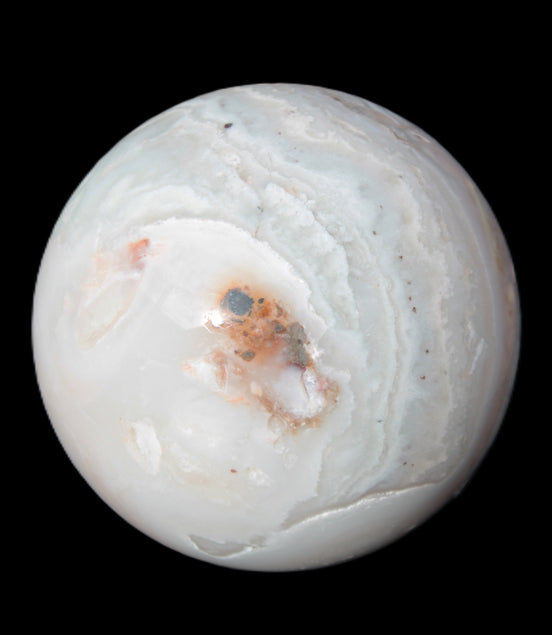 Pink Crazy Lace Agate sphere 70mm 464g Rocks and Things Store