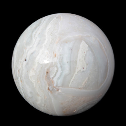 Pink Crazy Lace Agate sphere 70mm 464g Rocks and Things Store