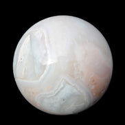 Pink Crazy Lace Agate sphere 70mm 464g Rocks and Things Store