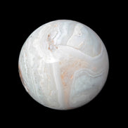 Pink Crazy Lace Agate sphere 70mm 464g Rocks and Things Store