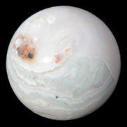 Pink Crazy Lace Agate sphere 70mm 464g Rocks and Things Store