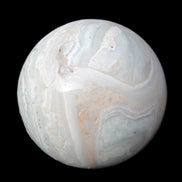Pink Crazy Lace Agate sphere 70mm 464g Rocks and Things Store