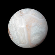 Pink Crazy Lace Agate sphere 70mm 464g Rocks and Things Store