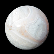 Pink Crazy Lace Agate sphere 70mm 464g Rocks and Things Store