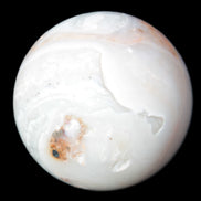 Pink Crazy Lace Agate sphere 70mm 464g Rocks and Things Store