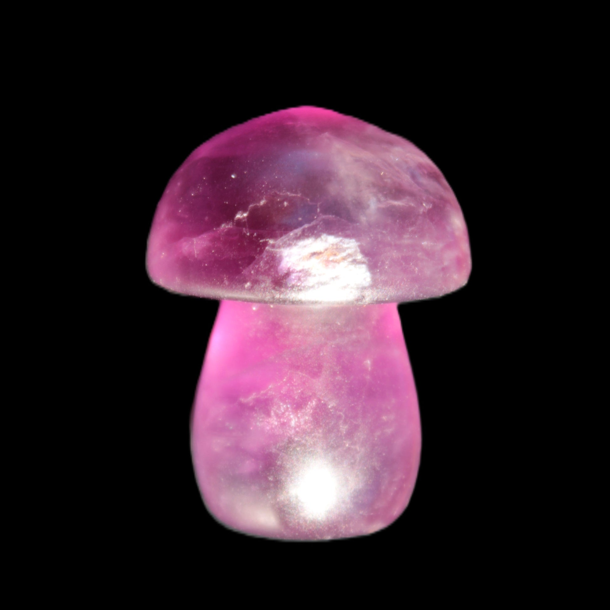 Purple Fluorite mushroom  26*35mm  37g Rocks and Things Store