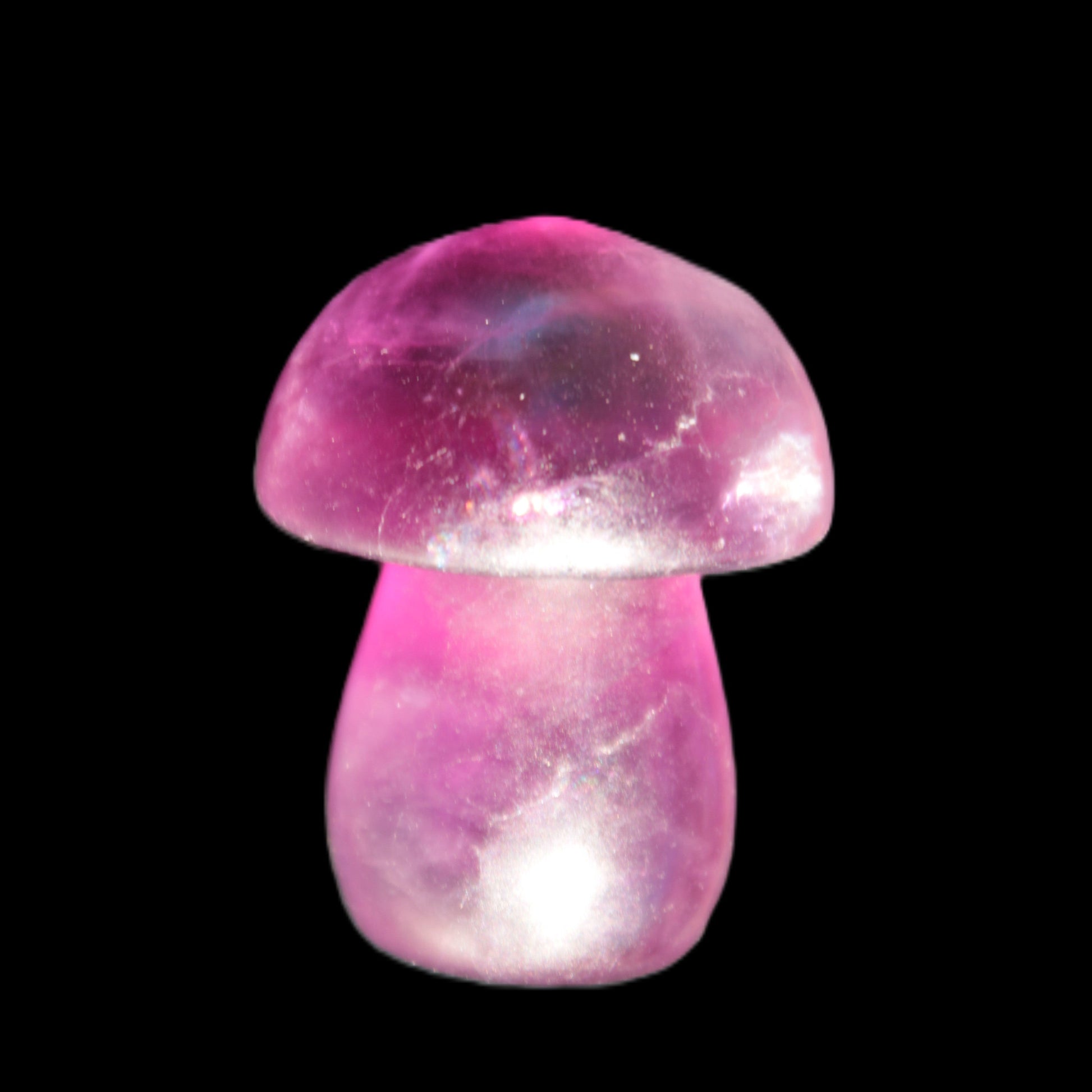 Purple Fluorite mushroom  26*35mm  37g Rocks and Things Store