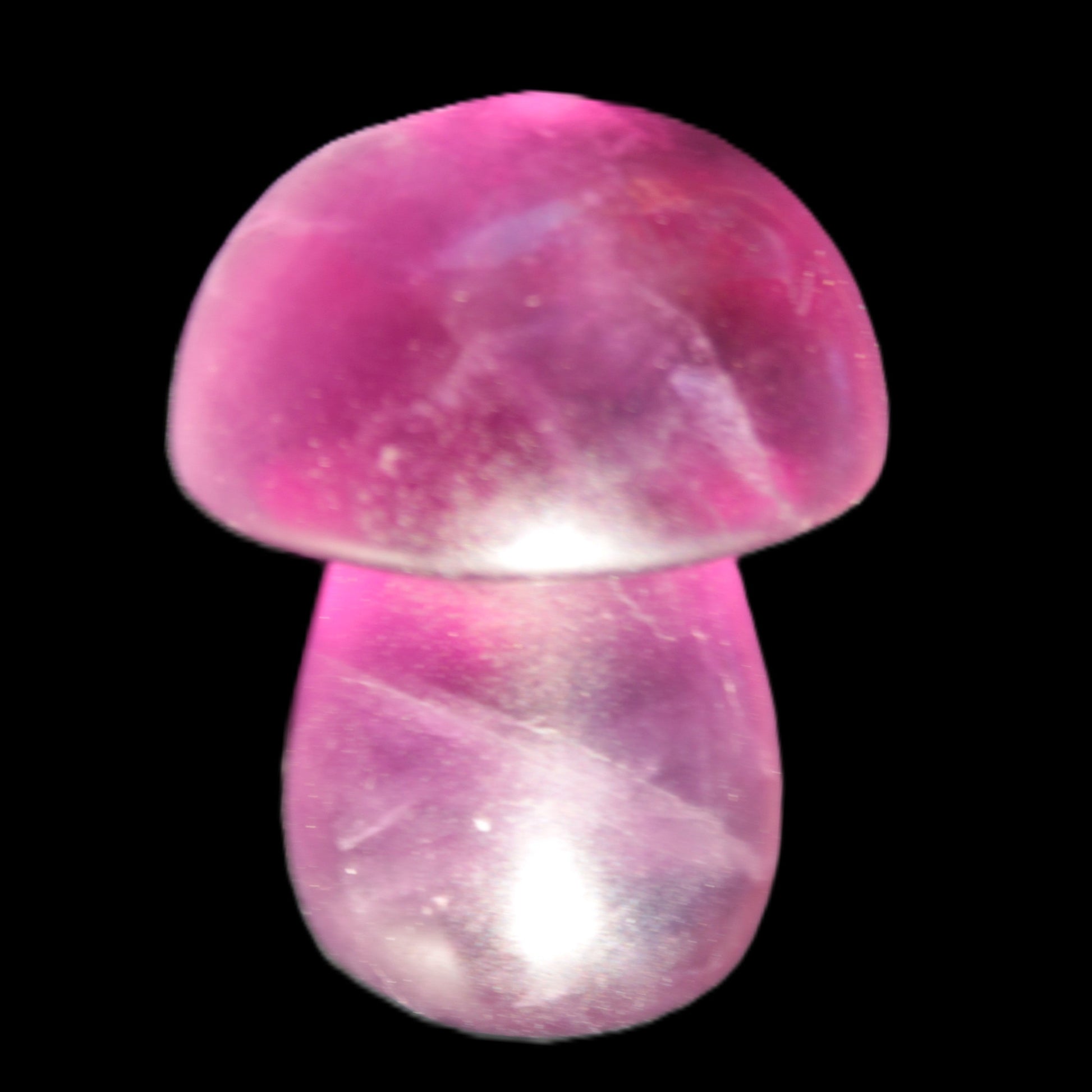 Purple Fluorite mushroom  26*35mm  37g Rocks and Things Store