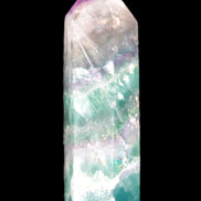 Rainbow Fluorite obelisk 25*88mm 115g Rocks and Things Store