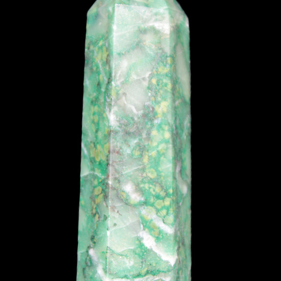 Green Jasper wand 86*22mm 92g in sunlight - Rocks and Things Store