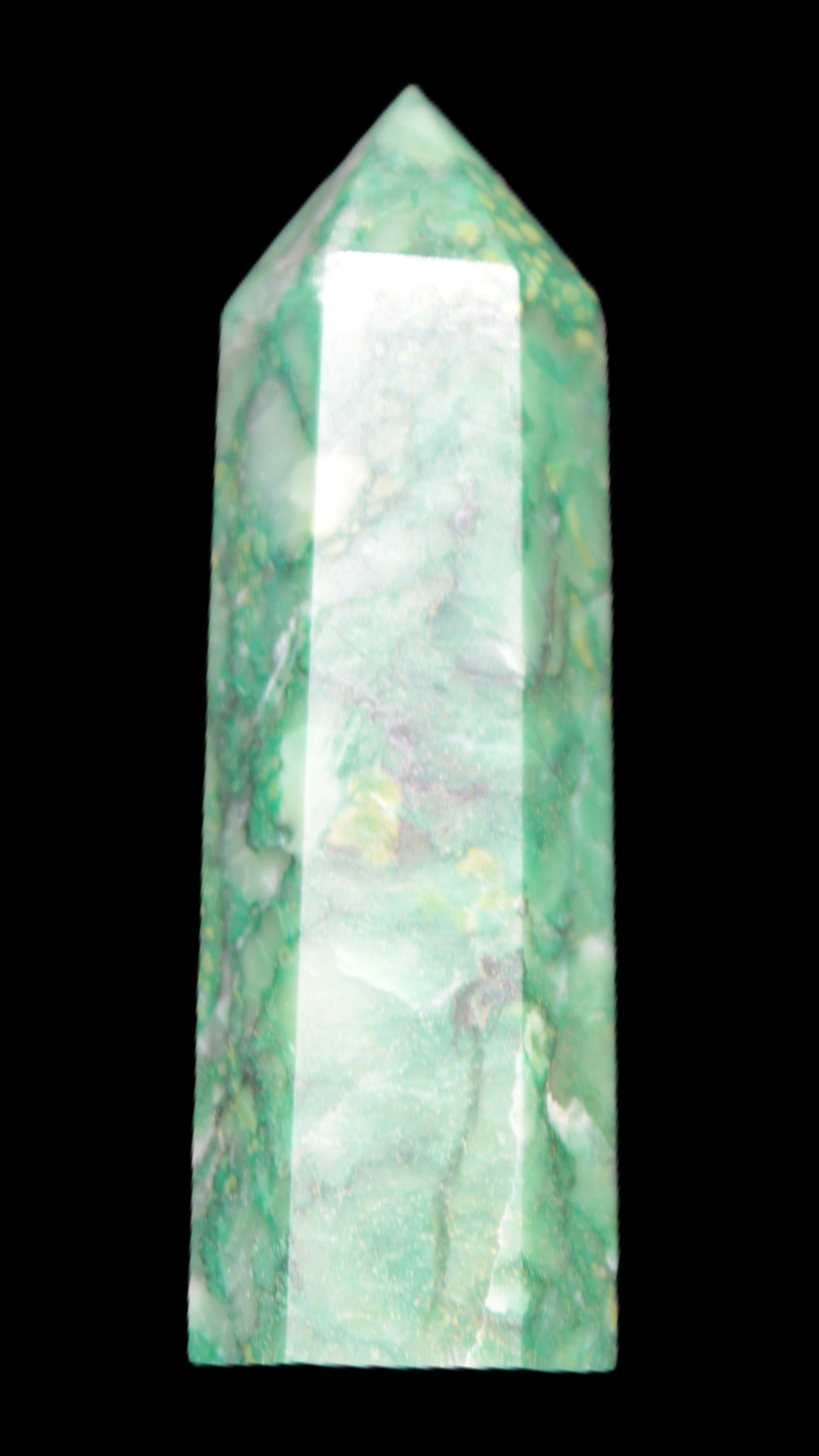 Green Jasper wand 86*22mm 92g Rocks and Things Store