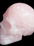 Pink Rose Quartz skull 74*42*54mm 285g Rocks and Things Store