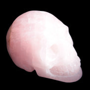 Pink Rose Quartz skull 74*42*54mm 285g Rocks and Things Store