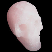 Pink Rose Quartz skull 74*42*54mm 285g Rocks and Things Store