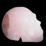 Pink Rose Quartz skull 74*42*54mm 285g Rocks and Things Store