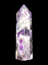 Chevron Amethyst wand 87*23mm 87.6g - Rocks and Things Store