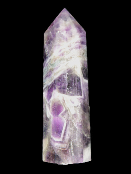 Chevron Amethyst wand 87*23mm 87.6g Rocks and Things Store