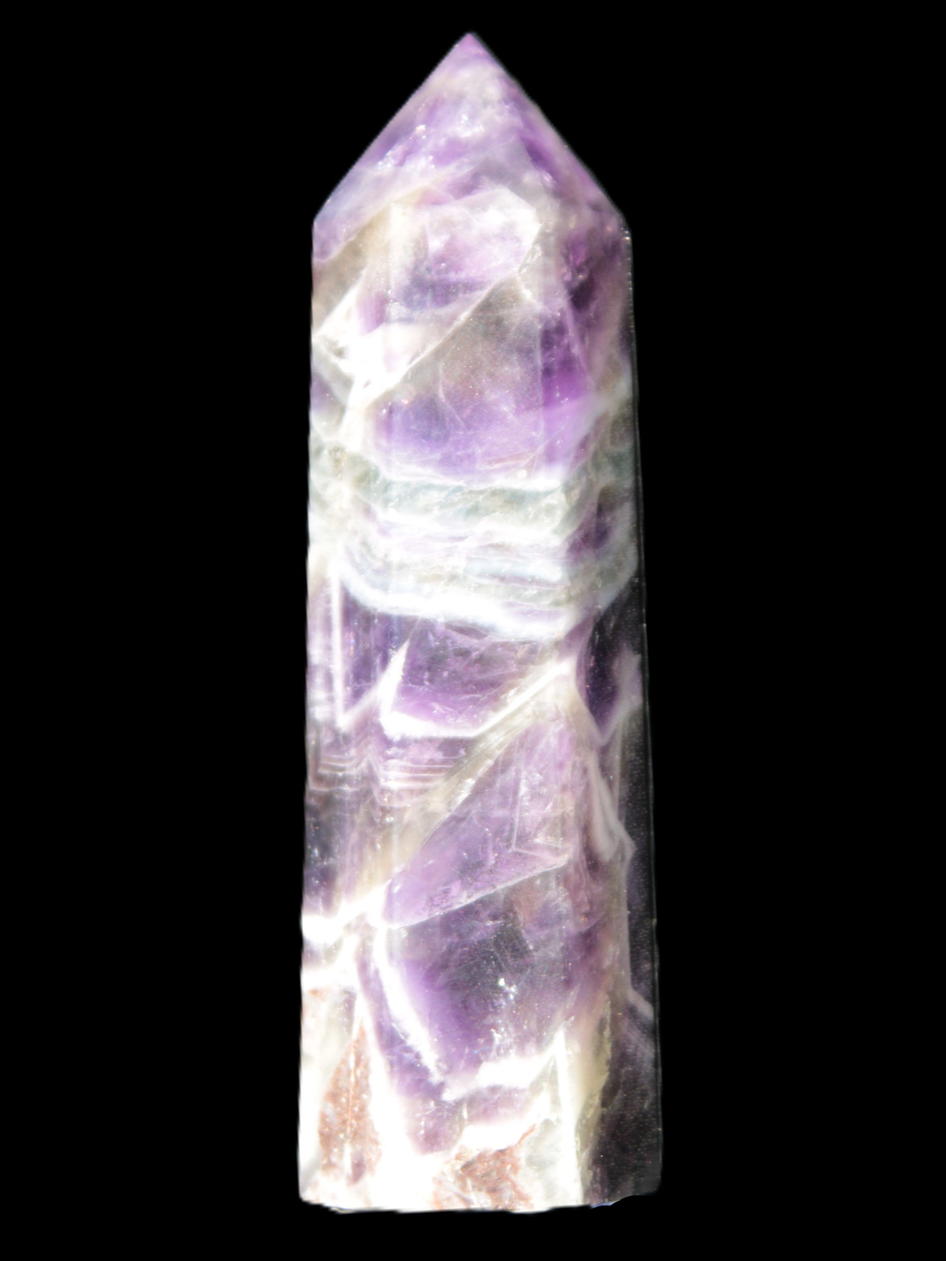 Chevron Amethyst wand 87*23mm 87.6g Rocks and Things Store