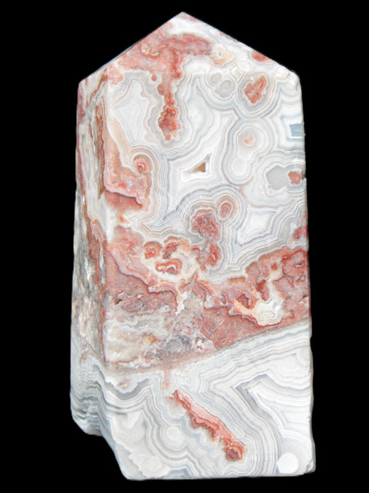 Crazy Lace Agate wand from Mexico 60mm 69g Rocks and Things Store