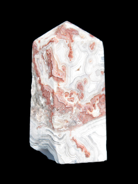 Crazy Lace Agate wand from Mexico 60mm 69g Rocks and Things Store