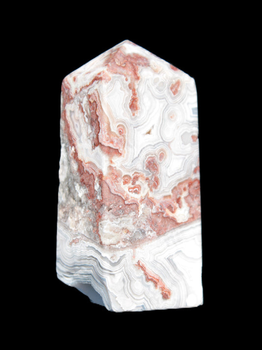 Crazy Lace Agate wand from Mexico 60mm 69g Rocks and Things Store