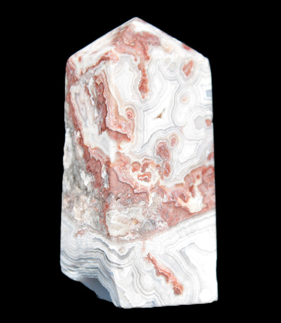 Crazy Lace Agate wand from Mexico 60mm 69g Rocks and Things Store