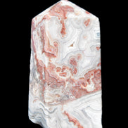 Crazy Lace Agate wand from Mexico 60mm 69g in sunlight - Rocks and Things Store