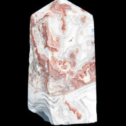 Crazy Lace Agate wand from Mexico 60mm 69g in sunlight - Rocks and Things Store