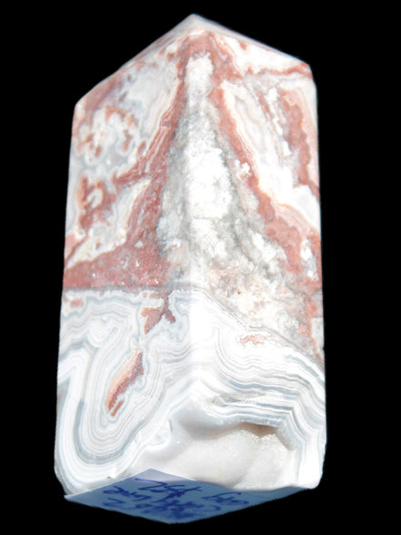 Crazy Lace Agate wand from Mexico 60mm 69g Rocks and Things Store