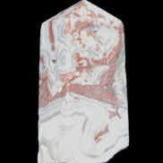 Crazy Lace Agate wand from Mexico 60mm 69g in sunlight - Rocks and Things Store