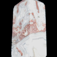 Crazy Lace Agate wand from Mexico 60mm 69g in sunlight - Rocks and Things Store