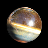 Blue Tigers Eye sphere 37mm 74g Rocks and Things Store