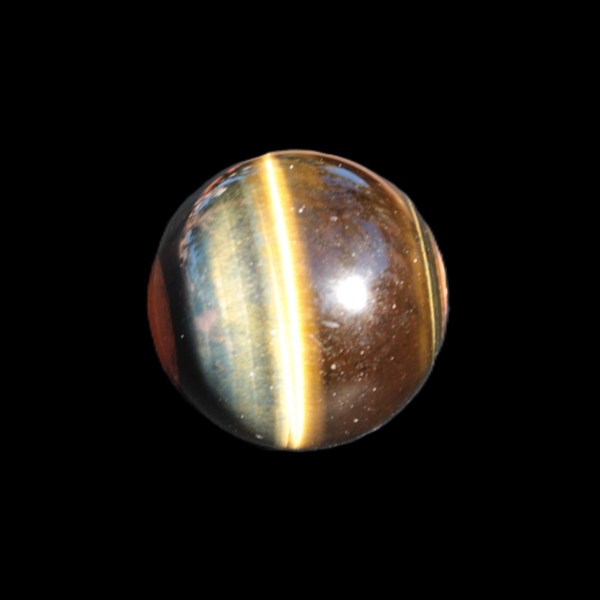 Blue Tigers Eye sphere 37mm 74g Rocks and Things Store