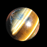 Blue Tigers Eye sphere 37mm 74g Rocks and Things Store