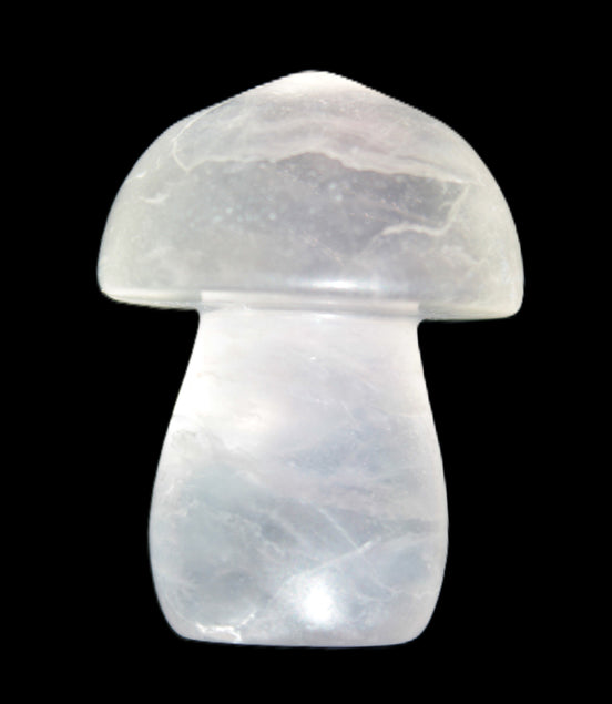 Clear Fluorite mushroom  25* 35mm  33g Rocks and Things Store